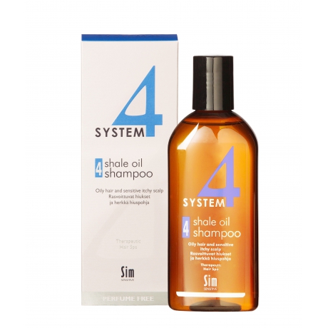 Sim Sensitive System 4 Shale Oil Shampoo 4 215ml