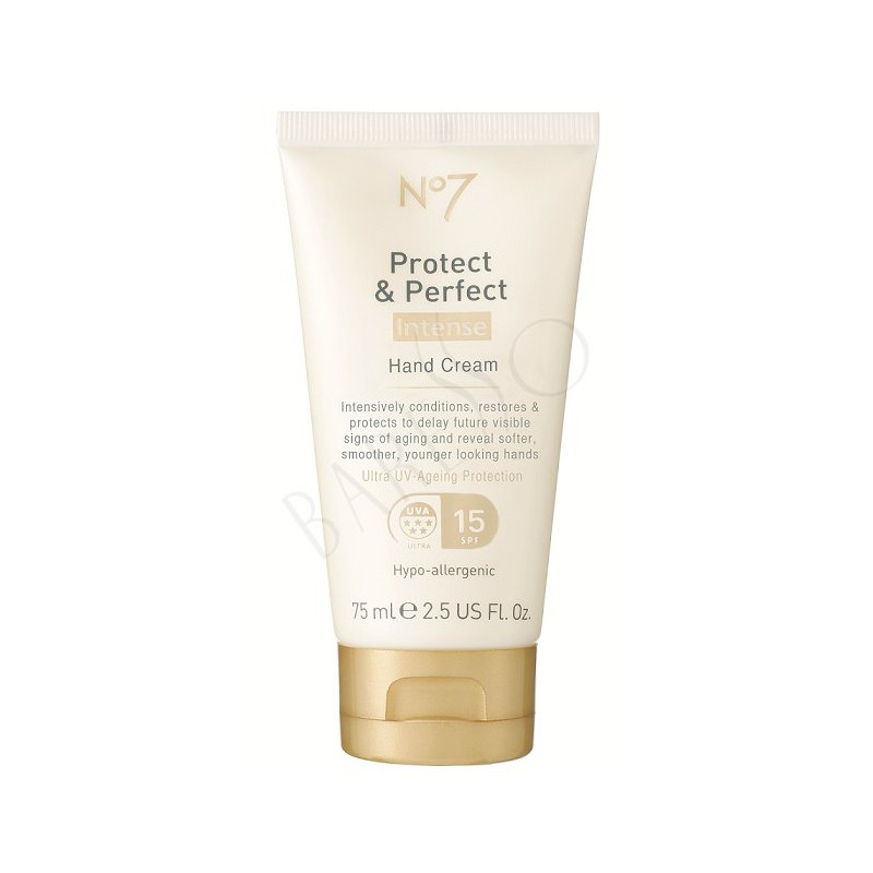 Boots No7 Protect & Perfect Intense Overnight Revitalising Hand Treatment 75ml
