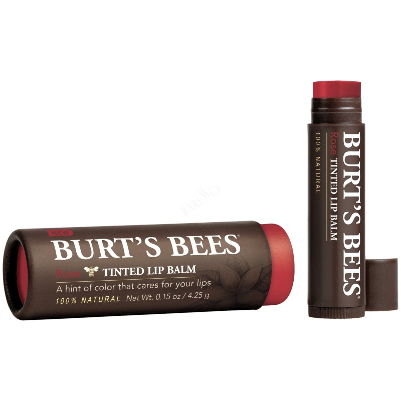 Burt's Bees Tinted Lip Balm - Rose (4,25g)