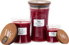 WoodWick Cranberry Doftljus