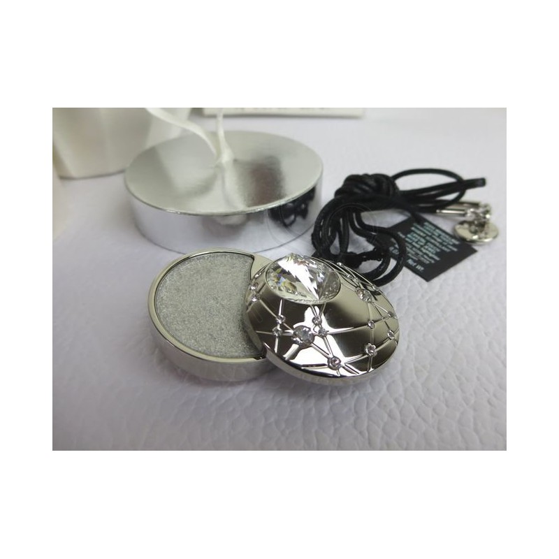 Aura By Swarovski Bijou De Maquillage Crystal Touch Argent Scintillant