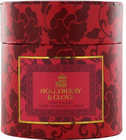 Shearer Candles In Giftbox Hollyberry & Clove 40h