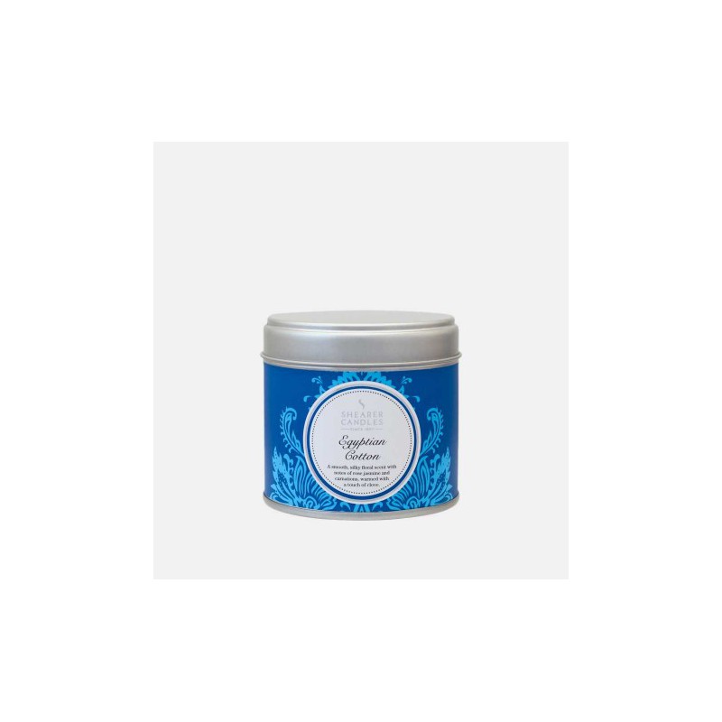 Shearer Candles Large Tin Egyptian Cotton 40h