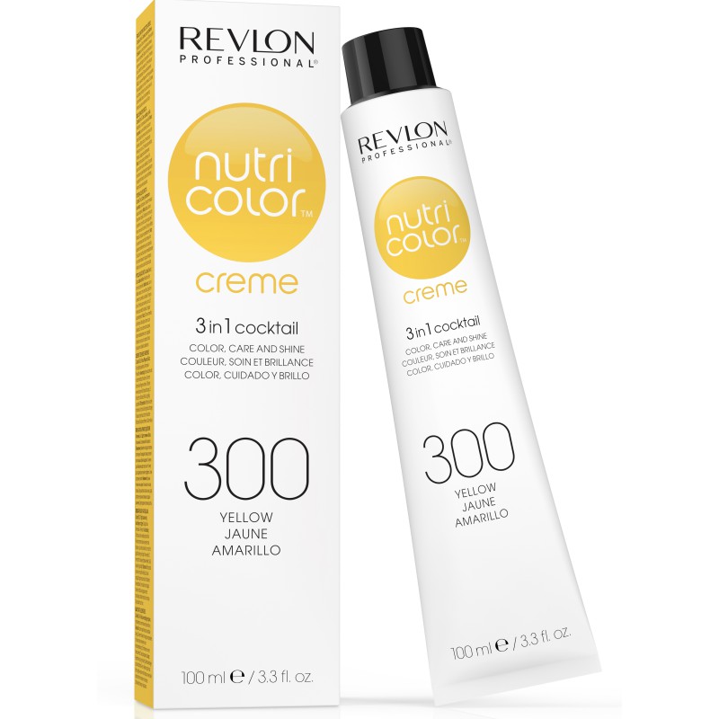 Revlon Professional Nutri Color Creme 300 Yellow Tube 100ml