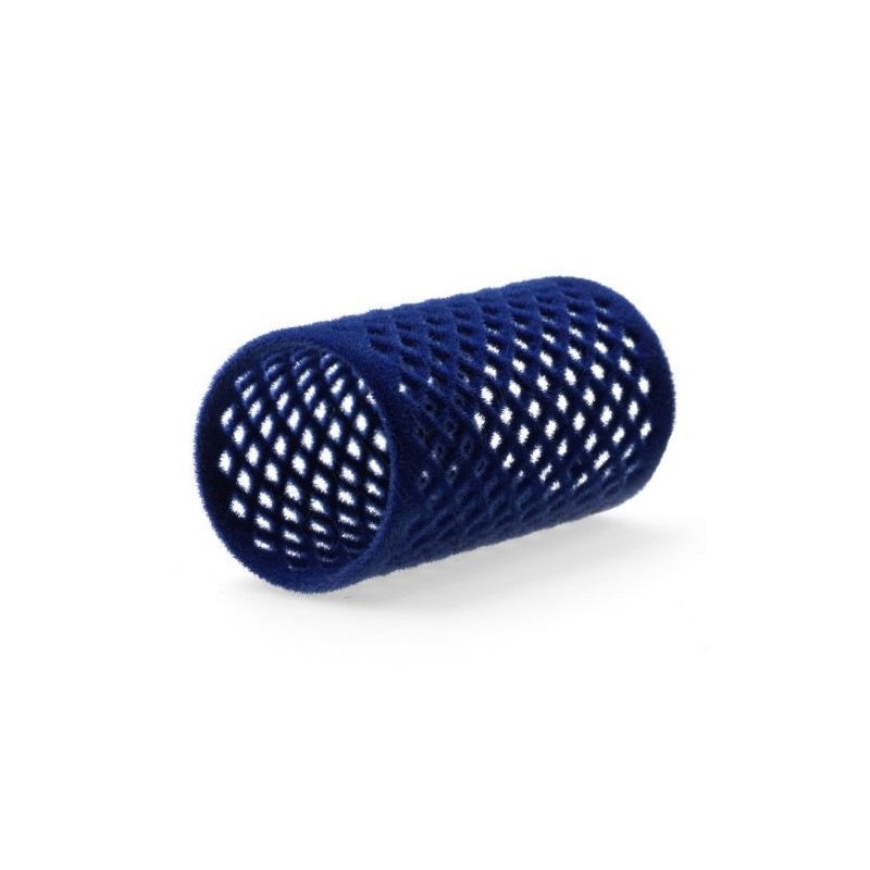 Flock curler Blå 36 mm