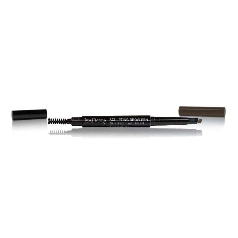 IsaDora Sculpting Brow Pen 80 Dark Brown  