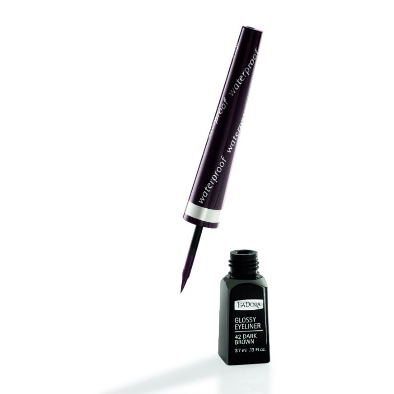 IsaDora Glossy Eyeliner  42 Dark Brown  