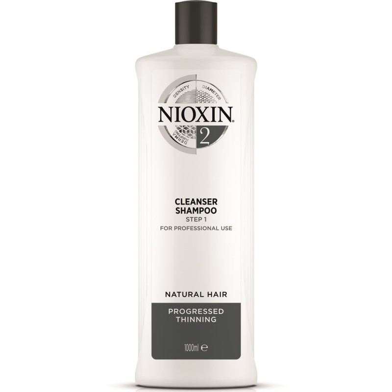 Nioxin System 2 Cleanser Shampoo 1000ml