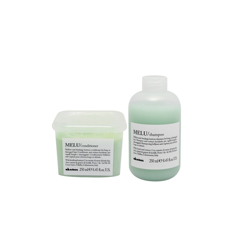 Davines Melu Shampoo 250ml + Balsam 250ml