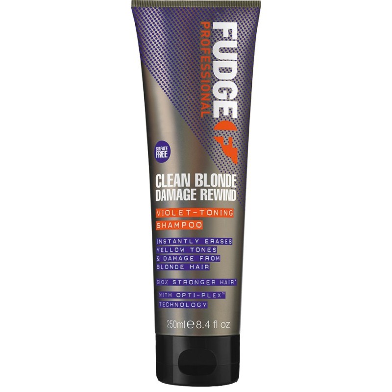 Fudge Clean Blonde Damage Rewind Violet Shampoo 250ml