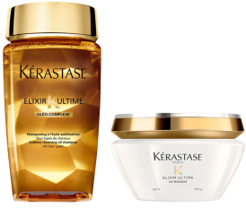 Kerastase Elixir Ultime Shampoo 250ml  + Masque 200ml Paket