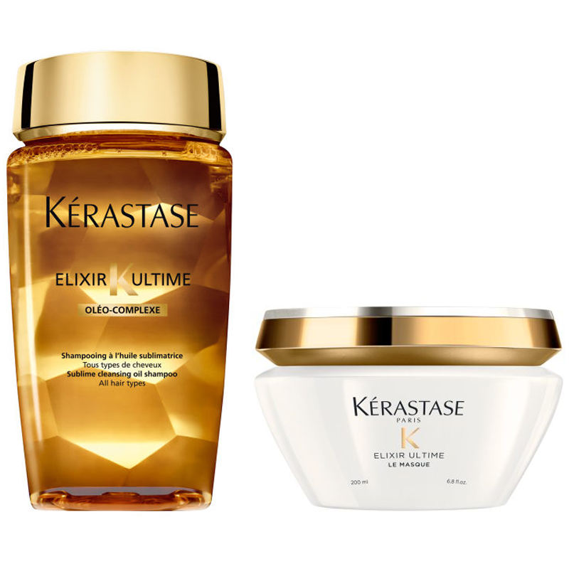 Kerastase Elixir Ultime Shampoo 250ml  + Masque 200ml Paket