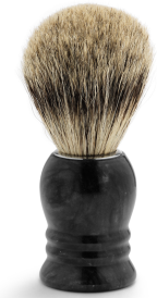 Rakborste Marble Svart
