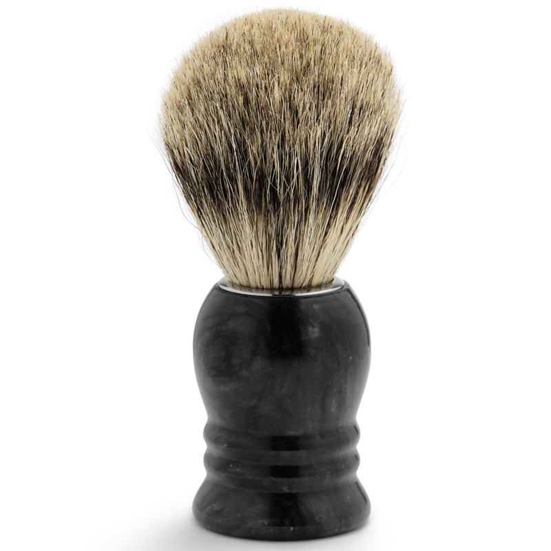 Rakborste Marble Svart