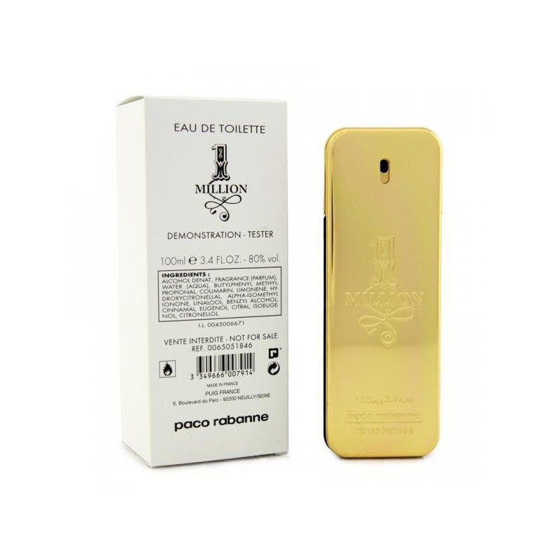 Paco Rabanne 1 Million edt 100ml (TESTER)