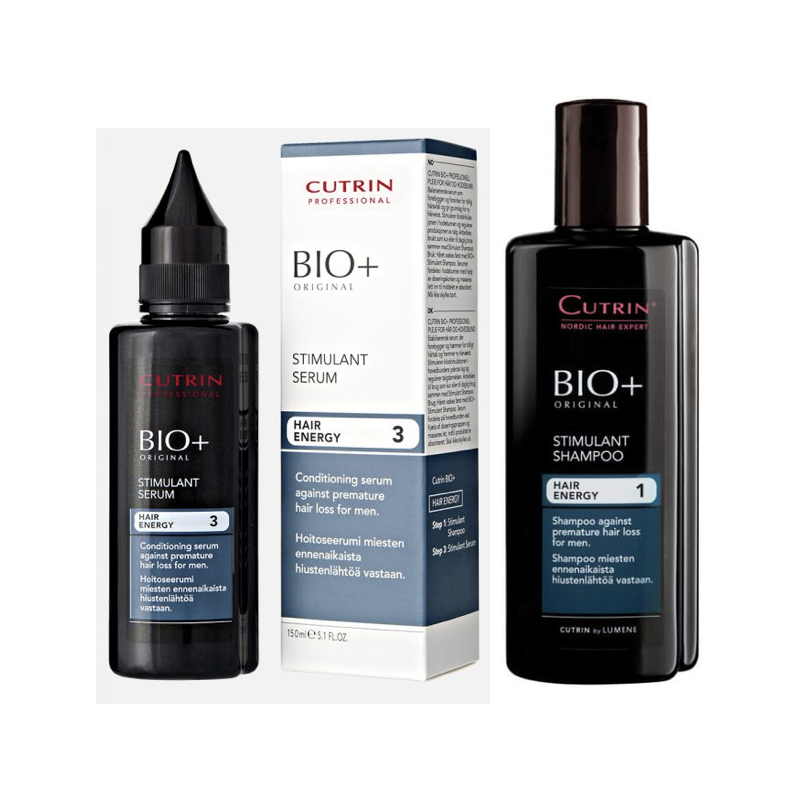 Cutrin BIO+ Energy Boost Shampoo 250ml + Energy Boost Serum 100ml