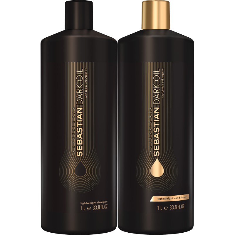 Sebastian Professional Dark Oil Lightweight Hair Duo 1000ml