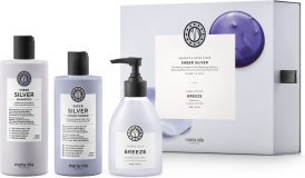 Maria Nila Holiday Box Silver + Breeze Hand Lotion (unboxed)