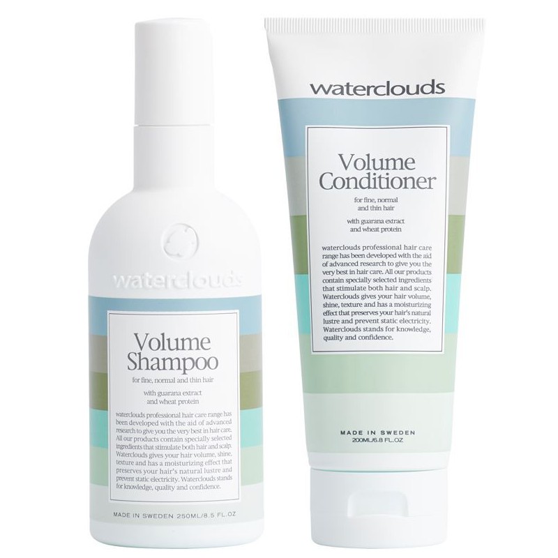 Waterclouds Volume Shampoo 250ml & Volume conditioner 200ml