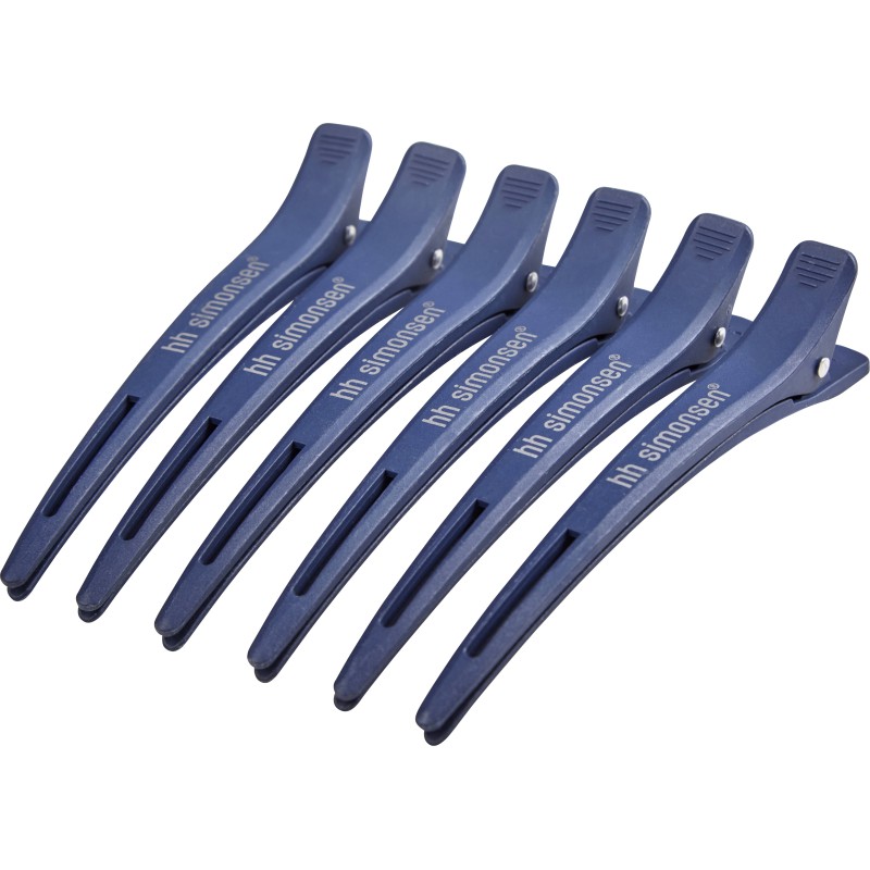 HH Simonsen Carbon Clips MIDNIGHT BLUE (6 st) Ltd Ed