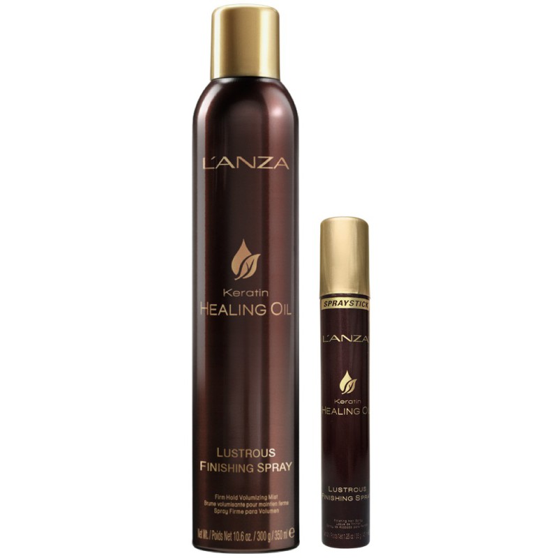 Lanza Keratin Healing Oil Finishing Spray 350ml + Spraystick 45ml