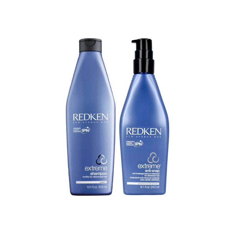 Redken Extreme Pack - Shampoo 300ml + Antisnap 240ml