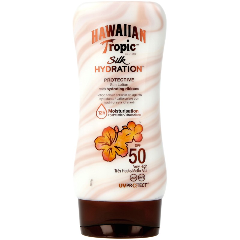 Hawaiian Silk H Protective Sun Lotion SPF 50 180ml