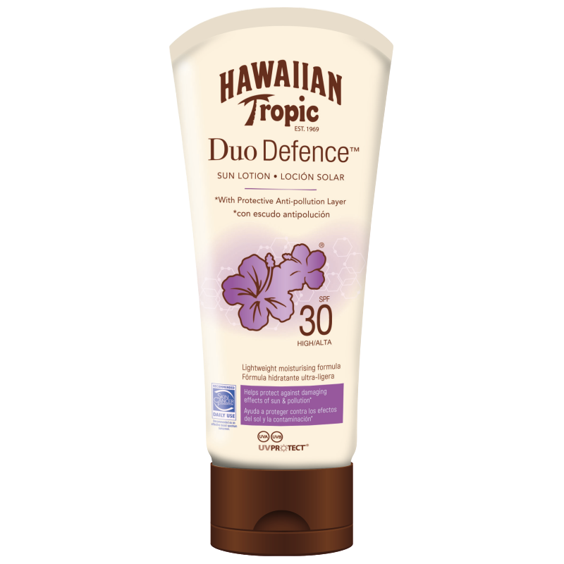 Hawaiian DuoDefence Sun Lotion SPF 30 180ml