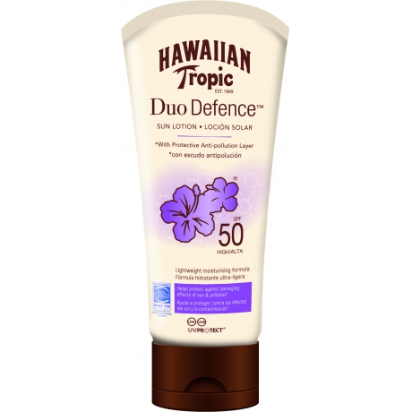 Hawaiian DueDefence Sun Lotion SPF 50 180ml