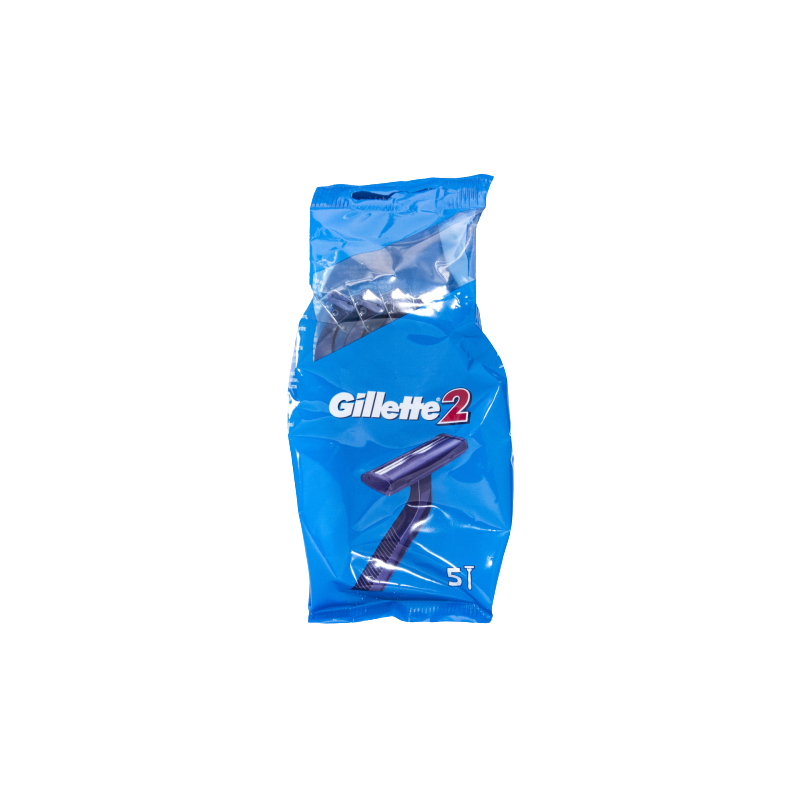 Gillette 2 Disposable 5-pack