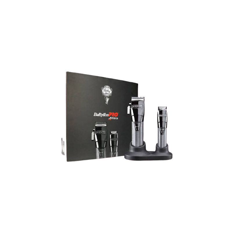 BabylissPro GunsteelFX Clipper & Trimmer Combi Set FX8705E