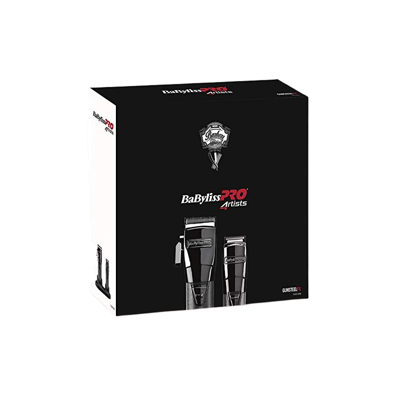 BabylissPro GunsteelFX Clipper & Trimmer Combi Set FX8705E