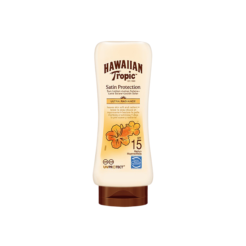 Hawaiian Tropic Satin Protection Sun Lotion SPF15 180ml