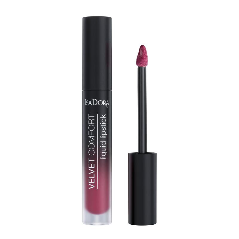 IsaDora Velvet Comfort Liquid Lipstick 58 Berry Blush