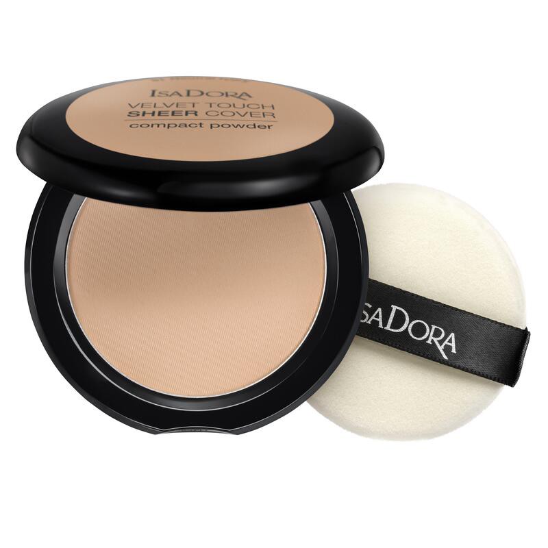IsaDora Velvet Touch Sheer Cover Compact Powder 46 Warm Beige