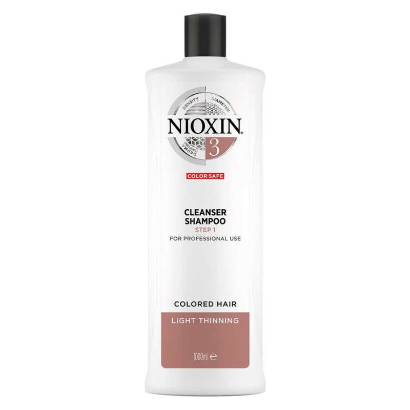 Nioxin System 3 Cleanser Shampoo 1000ml