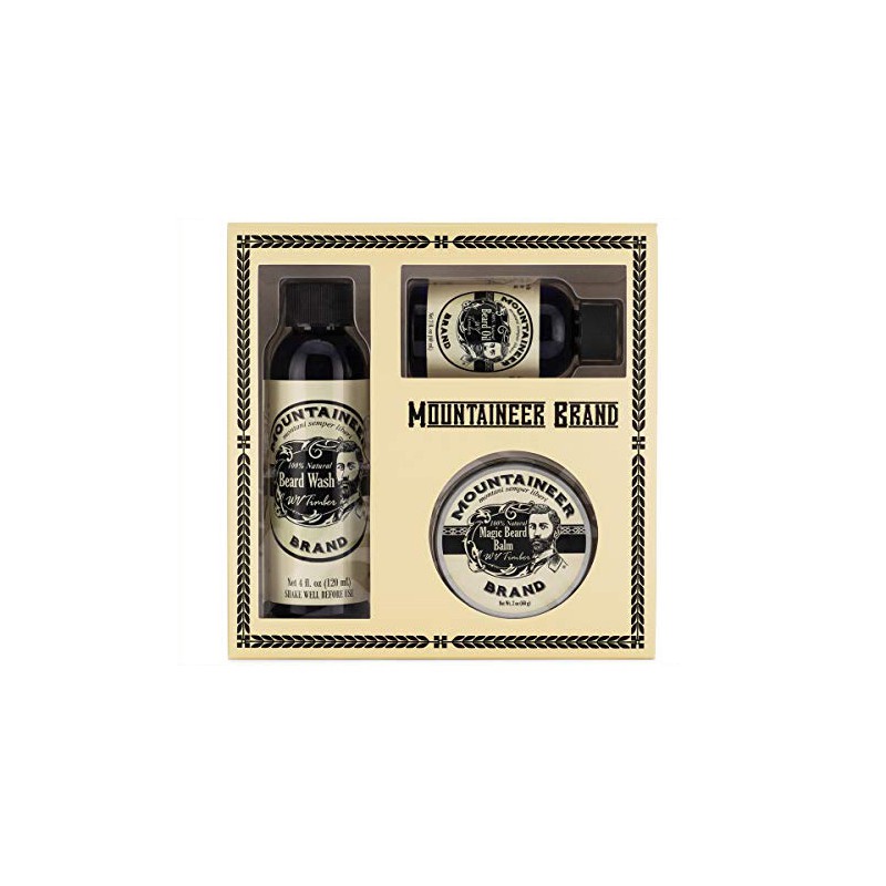 Mountaineer Brand 3 piece Timber Gift Set Box