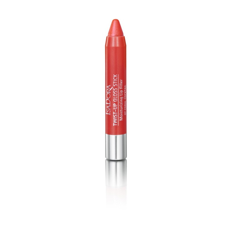 IsaDora Twist-Up Gloss Stick 07 Coral Cocktail  