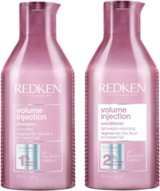Redken Volume Injection Shampoo 300ml + Conditioner 300ml Duo