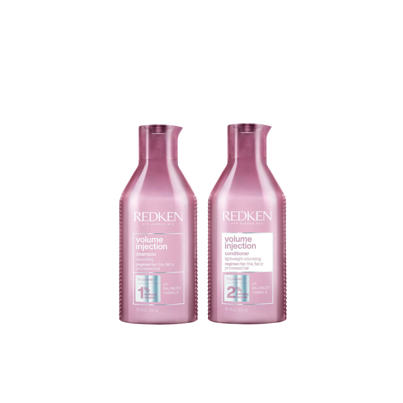 Redken Volume Injection Shampoo 300ml + Conditioner 300ml Duo