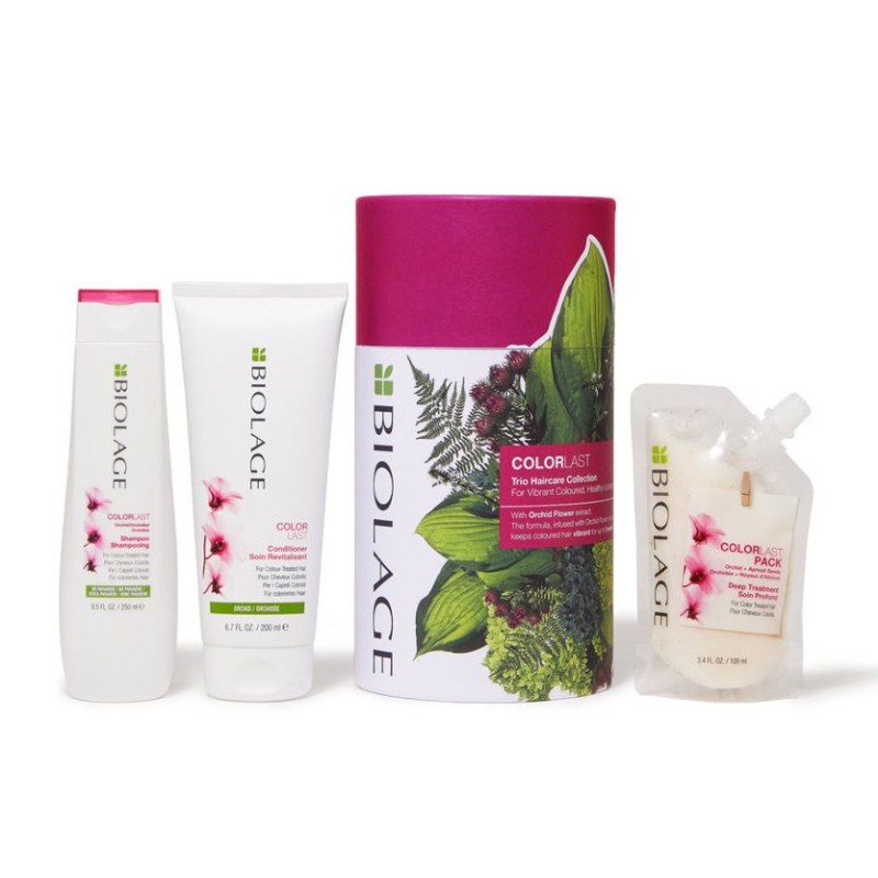 Matrix Biolage ColorLast Schampo 250ml - Balsam 200ml - Treatment 100ml