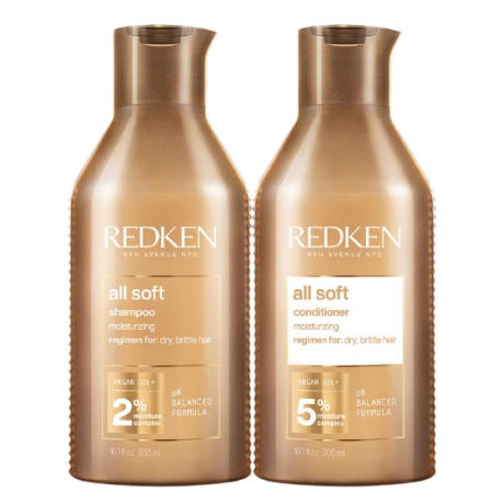 Redken All Soft Shampoo & Conditioner Duo 300ml