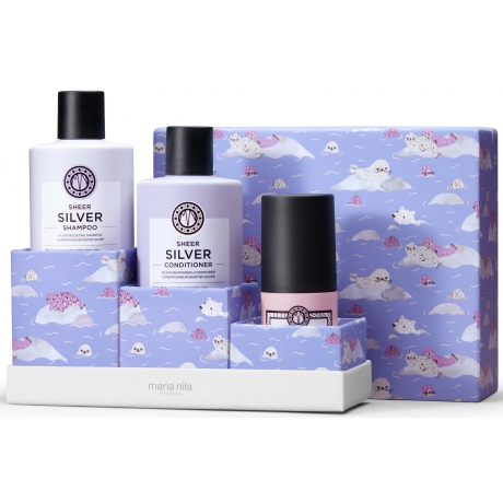 Maria Nila Sheer Silver Giftbox