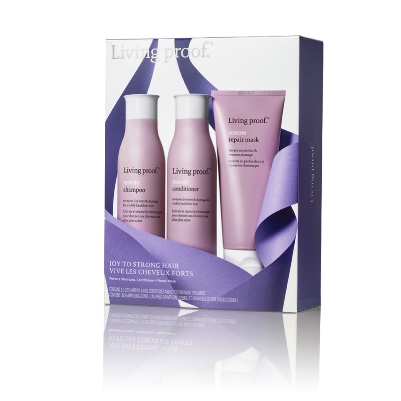 Living Proof Joy To Strong Hair Restore Trio Unboxed