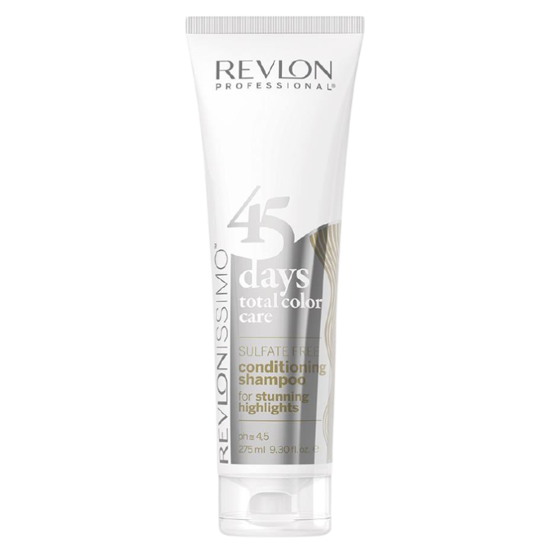 Revlon 45 Days Sulfate Free Shampoo & Condtioner Stuning Highligts  275ml