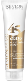 Revlon 45 Days Sulfate Free Shampoo & Condtioner Golden Blondes 275ml
