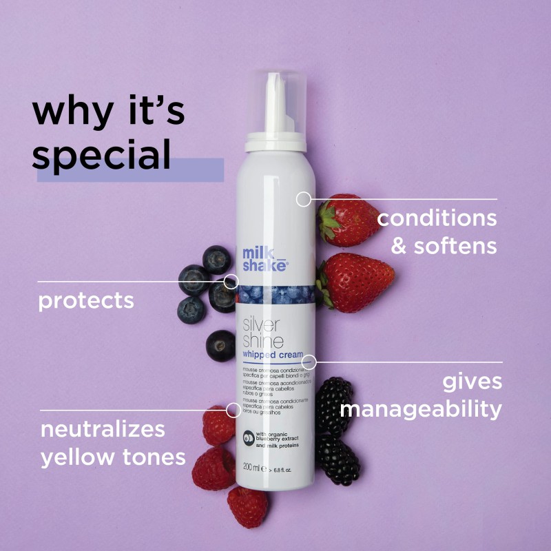 milk_shake Silver Shine Conditioning Whipped Cream 200 ml