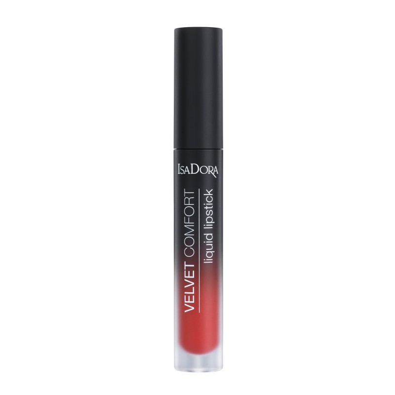 Isadora Velvet Comfort Liquid Lipstick Hot Coral 57