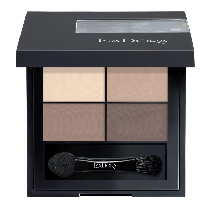 Isadora Eyeshadow Quartet Muddy Nudes 01