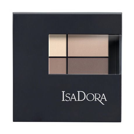 Isadora Eyeshadow Quartet Muddy Nudes 01
